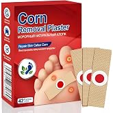 Corn and Callus Remover for Toes and Feet （42 Pack） | 40% Salicylic Acid Nursing Pads-Formulated With a Safe Formula to Effectively Remove Corns and Calluses