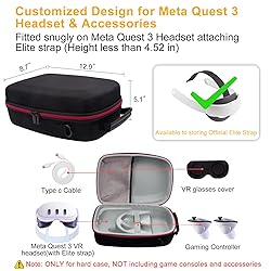 XINGFUDAO Case for Meta Quest 3 VR Headset & Gaming