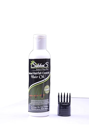 Buy Sri Sikkas Herbal Hairfall Control Hair Oil 100 Ml Online