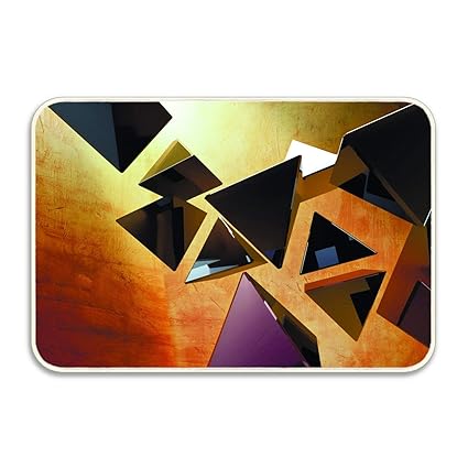 Amazon Com Funnylife Colorful Abstract Vector Pattern Floor Mat