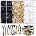 LFLIUN Bracelet Making Kit Friendship Gold Beads Clay Beads Jewelry&Bracelet Making Kit Charm Bracelet Maker Set with Letter Beaded Kit Birthday Gift…