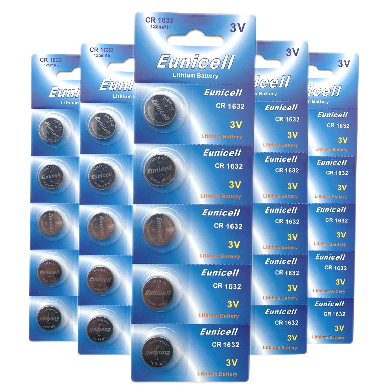 50 X CR1632 DL1632 LM1632 CR 1632 Batteries Cells Lithium 3V