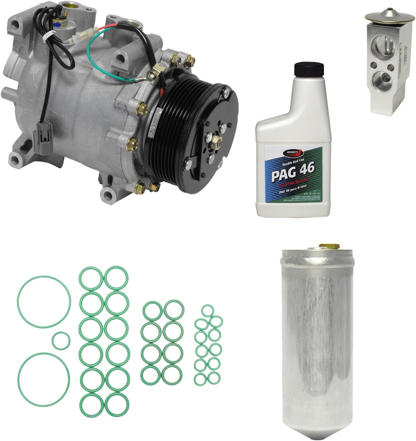 Universal Air Conditioner KT 1953 A/C Compressor and Component Kit