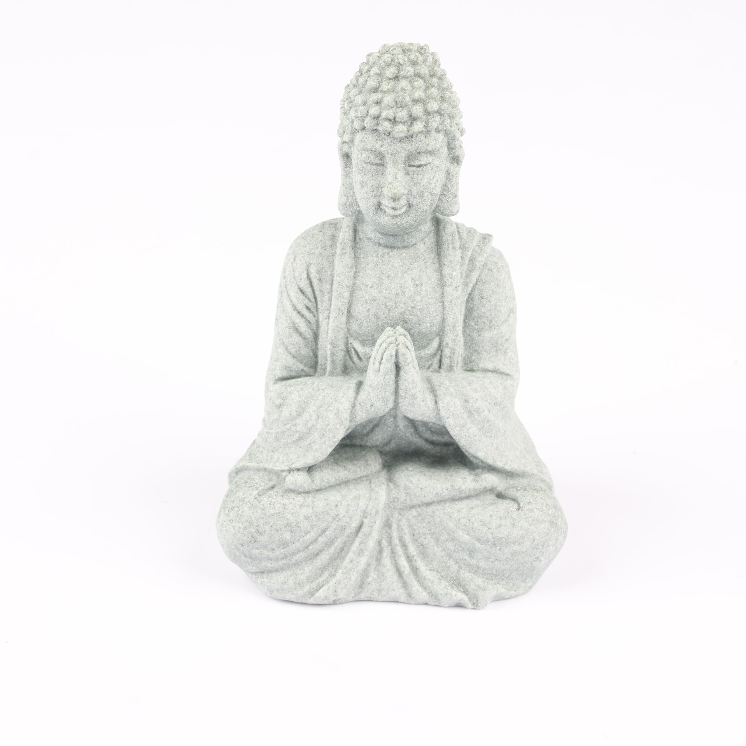 Atlantis Colourful Aquarium Decoration - Wreck Ornament, Resin Fish Tank Decor with Holes for Fish to Swim Through, Safe and Durable Underwater Landscape for Aquariums Terrariums (Buddha)