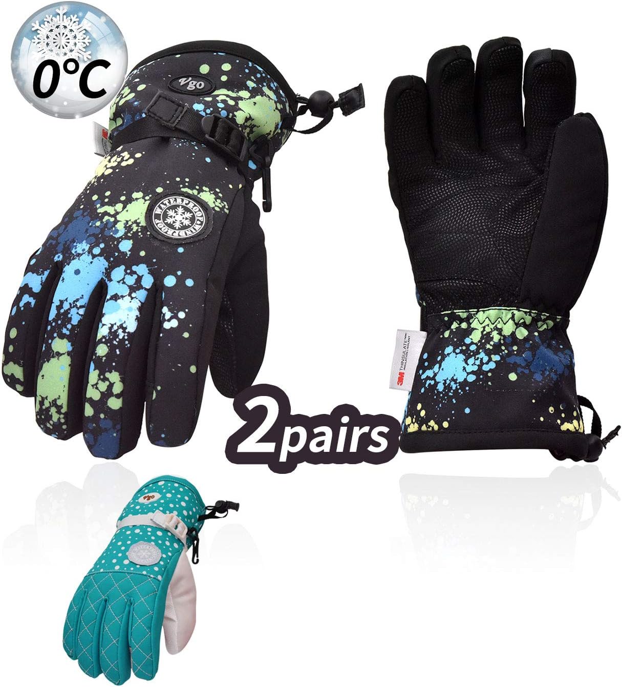 guanti da snowboard per adolescenti