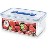 Tribello Extra Large Food Storage Container with Lid Airtight Lid with Handle (Large - 260 OZ)