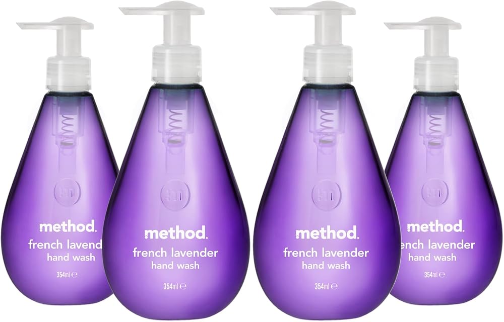 Method Lavender Hand Wash 354ml 4 Pack Brand New