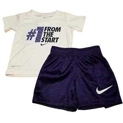 Nike Kids Baby Boys Short Sleeve Top and Shorts Set Kuwait Ubuy