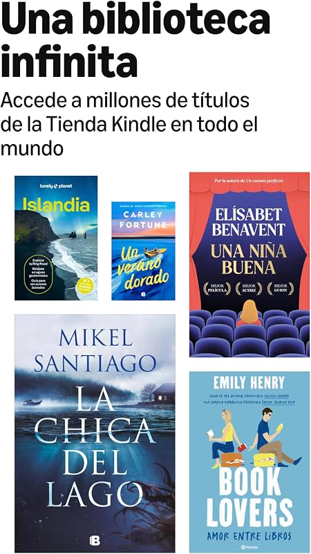 Kindle Colorsoft (última generación): ahora más fino y ligero, con pantalla a color de 7" y luz cálida (16 GB, grafito)