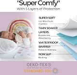 Hygge Sheets Potty Training Bed Pads | Waterproof & Non Slip | Rainbow view 4