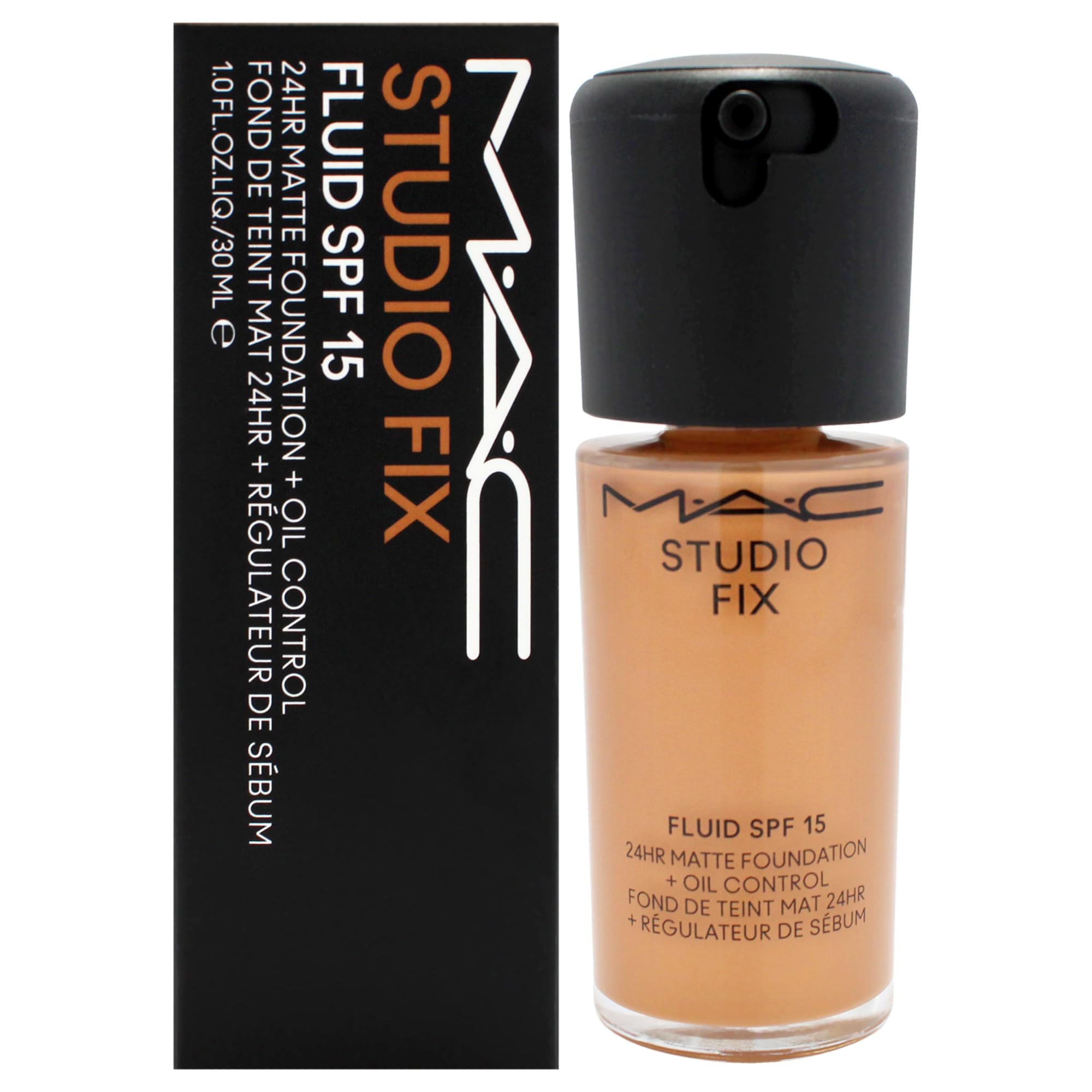MAC Studio Fix Fluid SPF15 24HR Matte Foundation + Oil Control No.NW40 (30 ml)