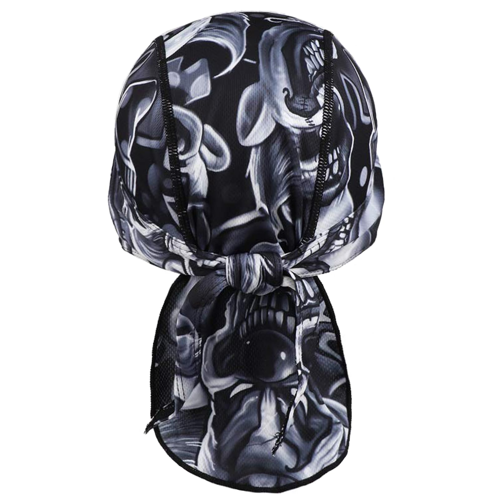 HASGAEI Bandana Quick-drying Cycling Cap Elastic Pirate Bandana Light Bandanas for Men Woman