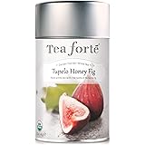 Tea Forte Garden Harvest White TUPELO HONEY FIG Organic Loose Leaf White Tea, 2.12 Ounce Tea Tin