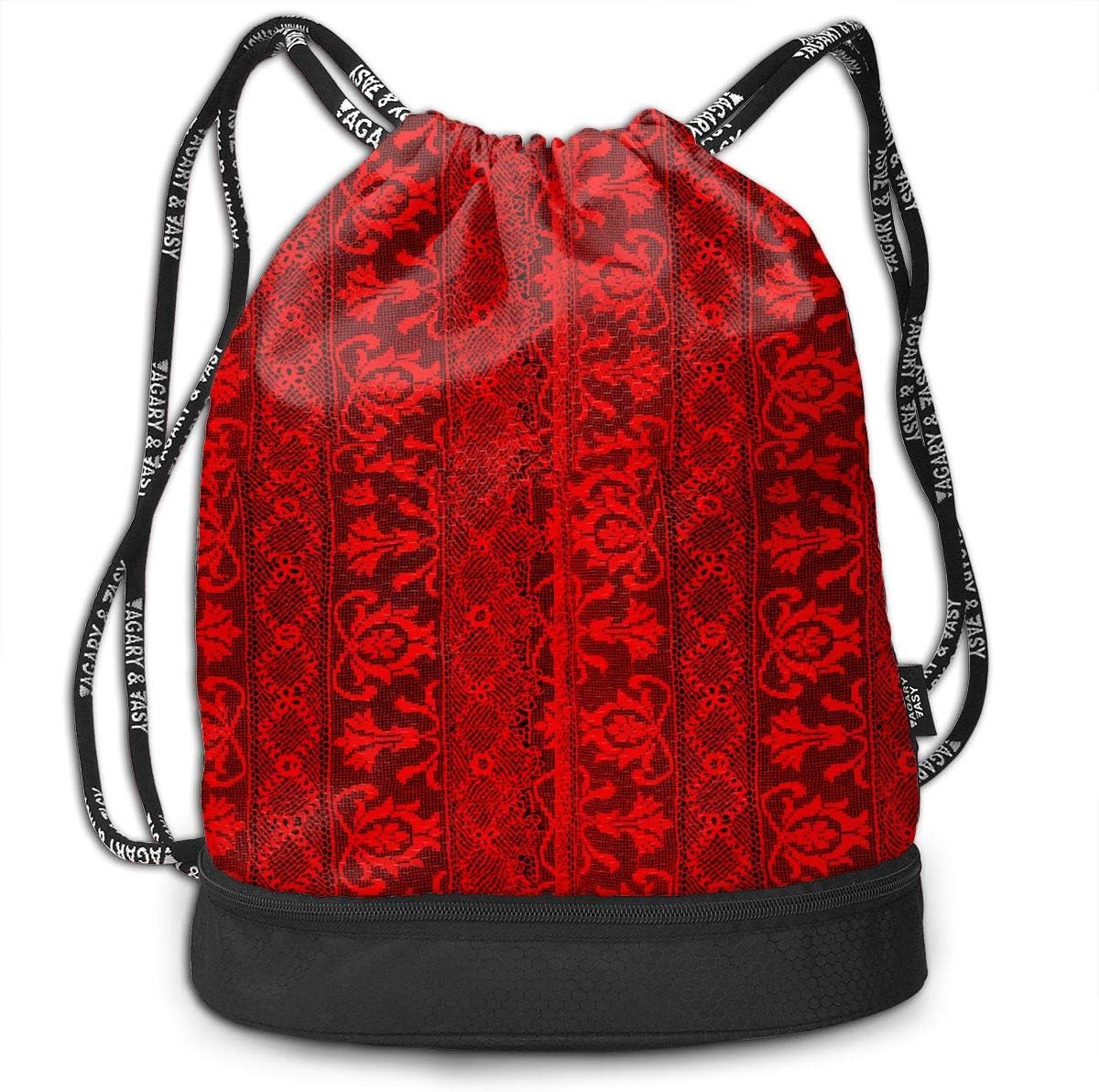 crochet drawstring backpack