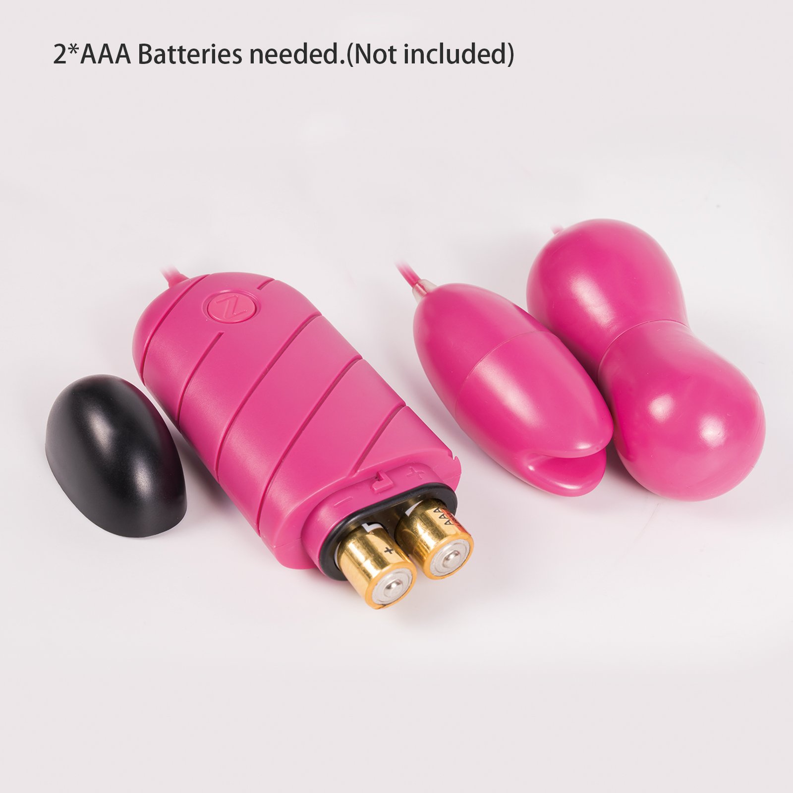 ZEMALIA Ada Double Egg Bullet Vibrators with Remote Control Easy Function Massager for Women or Couples