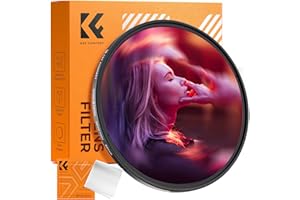 K&F CONCEPT 77mm Spiral Halo Whirlpool Effect Lens Filter Optical Glass Special Effect Camera Lens Filter (Nano-B Series)