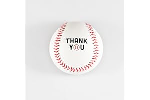 BUFFALO BOTTLECRAFT Personalized Baseball- Best Coach Printed Gift Personalized Practice Baseball- Official Size-Thanks Coach Team Custom Design Leather Baseball Gift