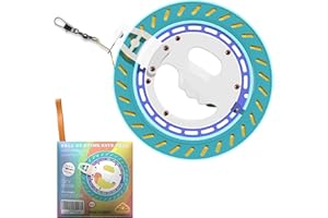ORGCLDKT-Kite String Reel for Kids&Adults with Bearings,Wheel Spool, Rotating Winder with Line, Rope,Wire