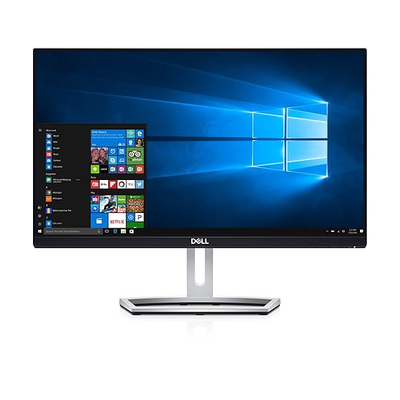 DELL S2218M 55,88 cm (22 Zoll) Monitor (VGA, LED, 6ms Reaktionszeit) silber/schwarz
