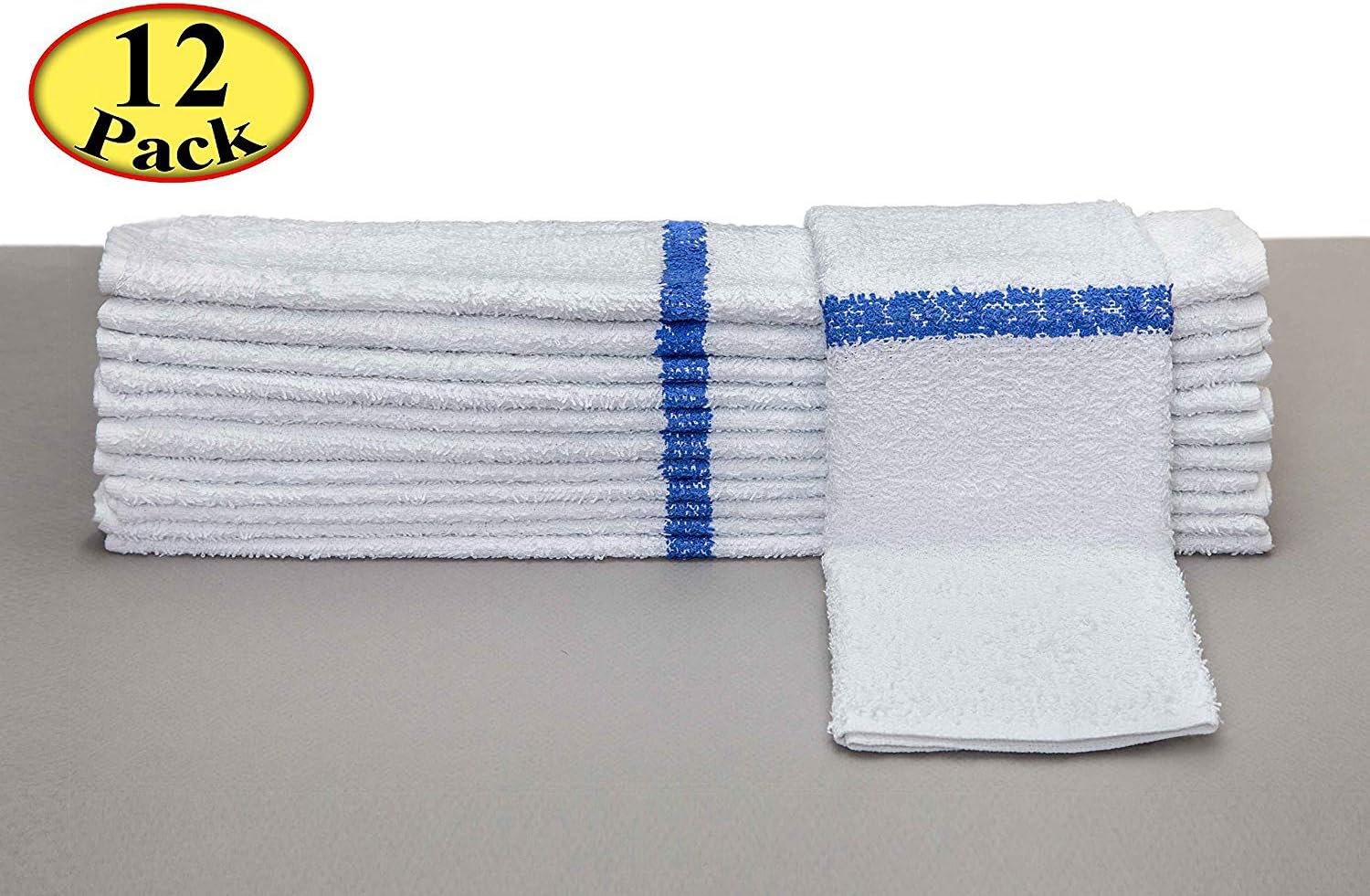 Everydayspecial MultiPurpose A Grade Bar Mop Towel with Stripe 100 Cotton Terry 19