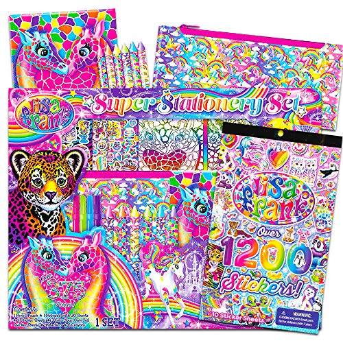 Lisa Frank Sticker Super Pack -- Lisa Frank Sticker Box And Sticker Pack With Over 2,200 Stickers (Lisa Frank Party Supplies)
