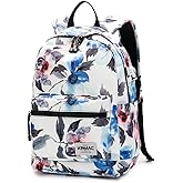 Kinmac Watercolor Pattern 15 inch Waterproof Laptop Travel Outdoor Backpack With USB Charging Port For 13 inch 14 inch and 15.6 inch Laptop