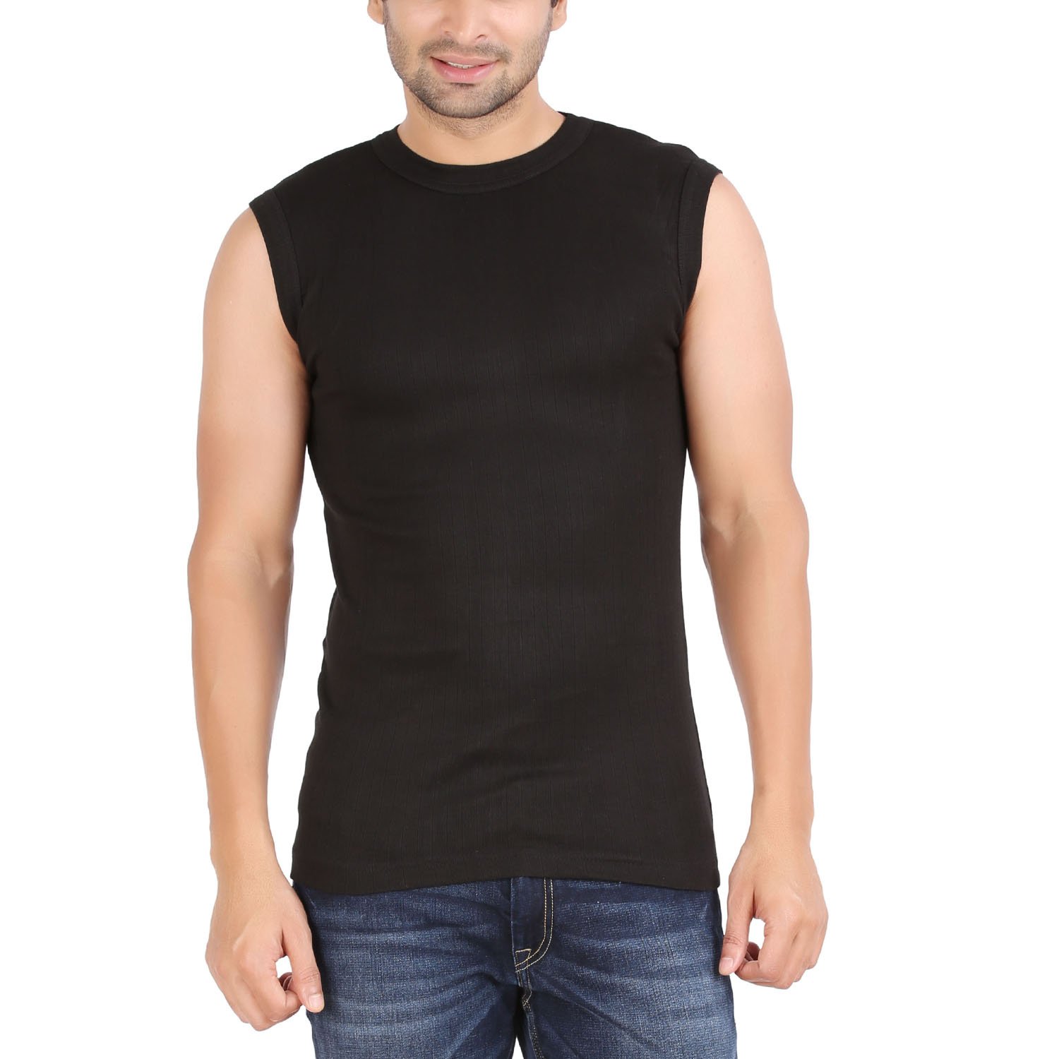 zippy men's sporty sleeveless vest (pack of 3)