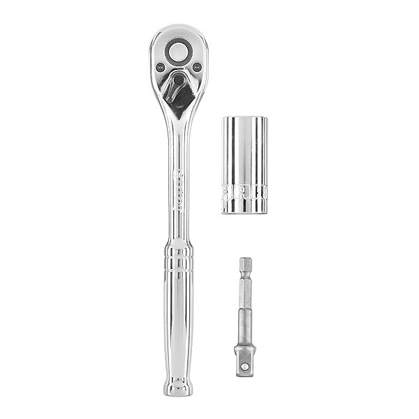HART 3-PIECE 3/8-INCH DRIVE UNIVERSAL SOCKET SET CHROME FITS ANY SIZE FASTENER
