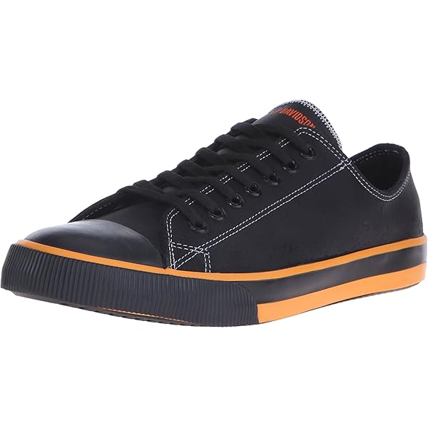 Amazon.com | Harley-Davidson Men's Baxter Sneaker, Black, 7