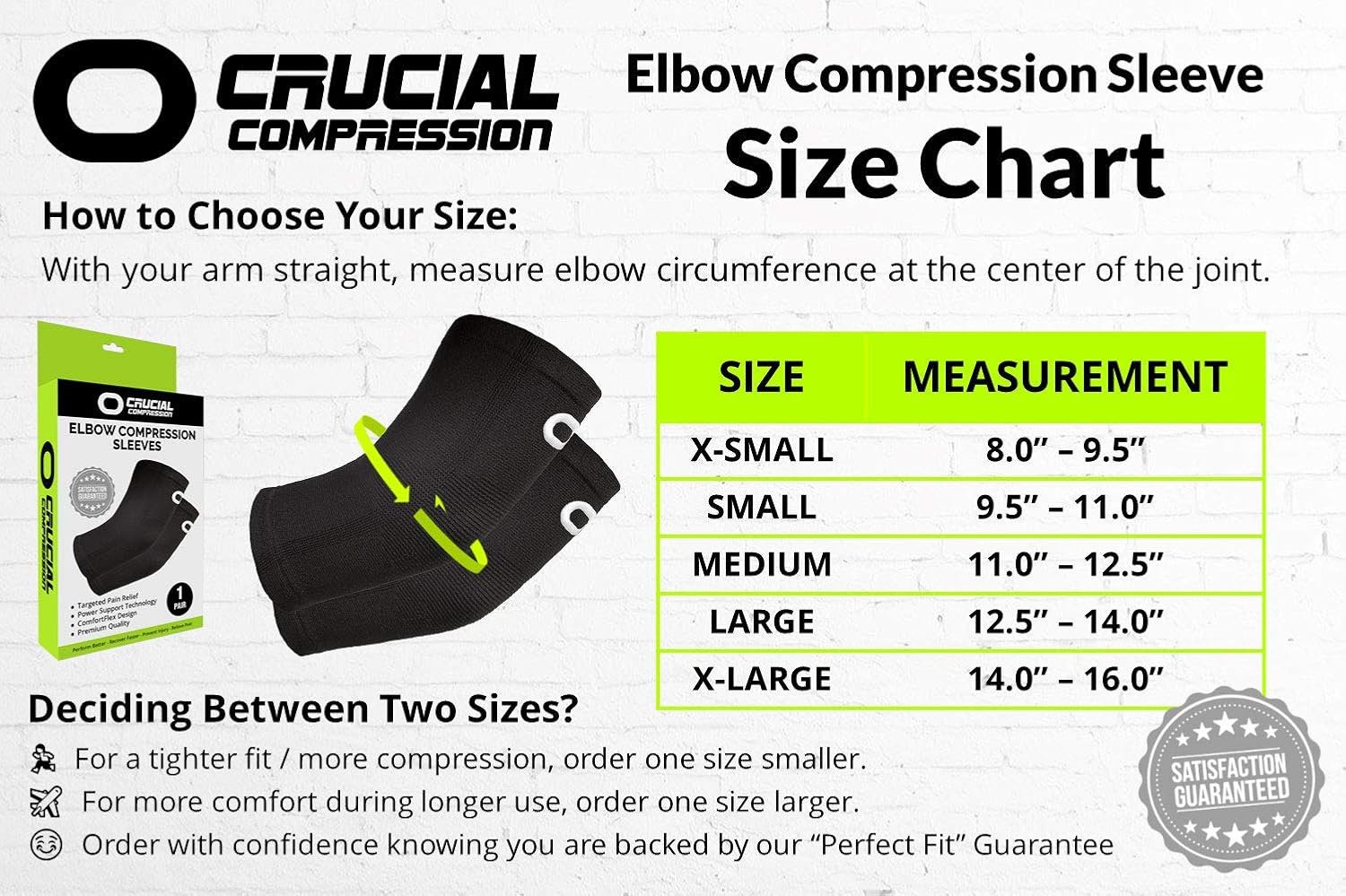 Elbow Brace Compression Sleeve (1 Pair) - Instant Arm Support Elbow Sleeves for Tendonitis, Arthritis, Bursitis, Golfers & Tennis Elbow Brace, Treatment, Workouts, Weightlifting, Pain Relief, Recovery: Sports & Outdoors