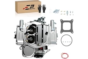 EPPO 600 CFM 4 Barrel Carburetor, 0-80457s Electric Choke 4160 Street Warrior Carburetor – Compatible with 1967-1989 Chevrolet, Ford, Dodge, Chrysler, Buick, Mercury, Oldsmobile V8 Engines