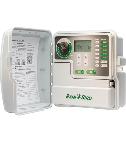 K-Rain 2510 Single Station Irrigation Controller - 110V, 2HP Pump Start, Prewired For Rain Sensor