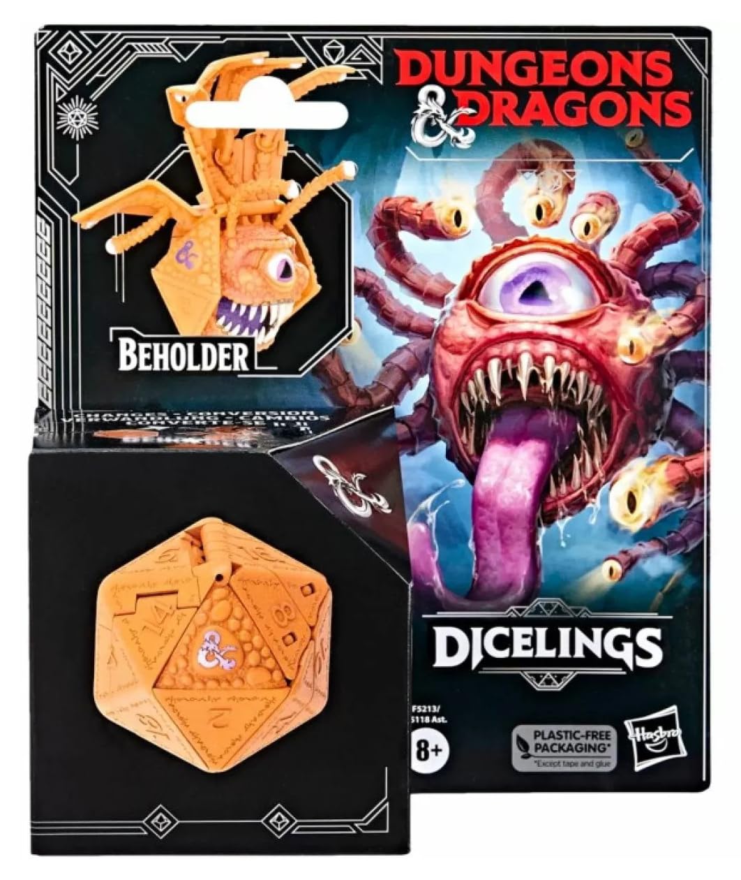 Dungeons & Dragons Dicelings Beholder Collectible D&D Monster Dice Converting Giant d20 Action Figures Role Playing Dice