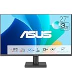 Amazon.com: ASUS 27” 1080P Monitor (VZ27EHE) - Full HD, IPS, 75Hz