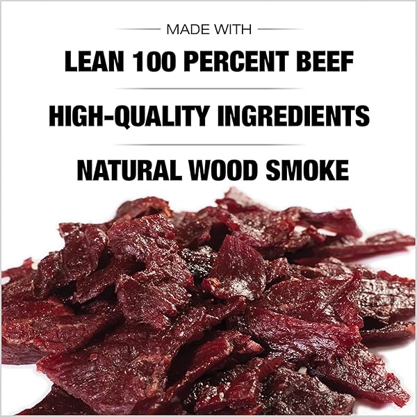 OLD TRAPPER BEEF JERKY, OLD-FASHIONED 10-OUNCE BAG, TENDER MEAT SNACKS FOR LUNCHES OR BETWEEN MEALS, 11 GRAMS OF PROTEIN, ZERO GRAMS OF FAT, AND 70 CALORIES PER OUNCE (PACK OF ONE)