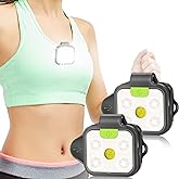 EGUKU Running Light, 2Pack Clip On Running Lights for Runners at Night 4 Light Modes USB Rechargeable LED Lights Wearable Sma