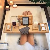 Temple Spring Exfoliating Glove Carbonized Bamboo Loofah Body Scrubber Grey view 5