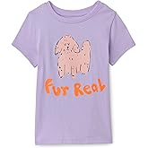 Amazon Essentials Girls Short-Sleeve T-Shirts