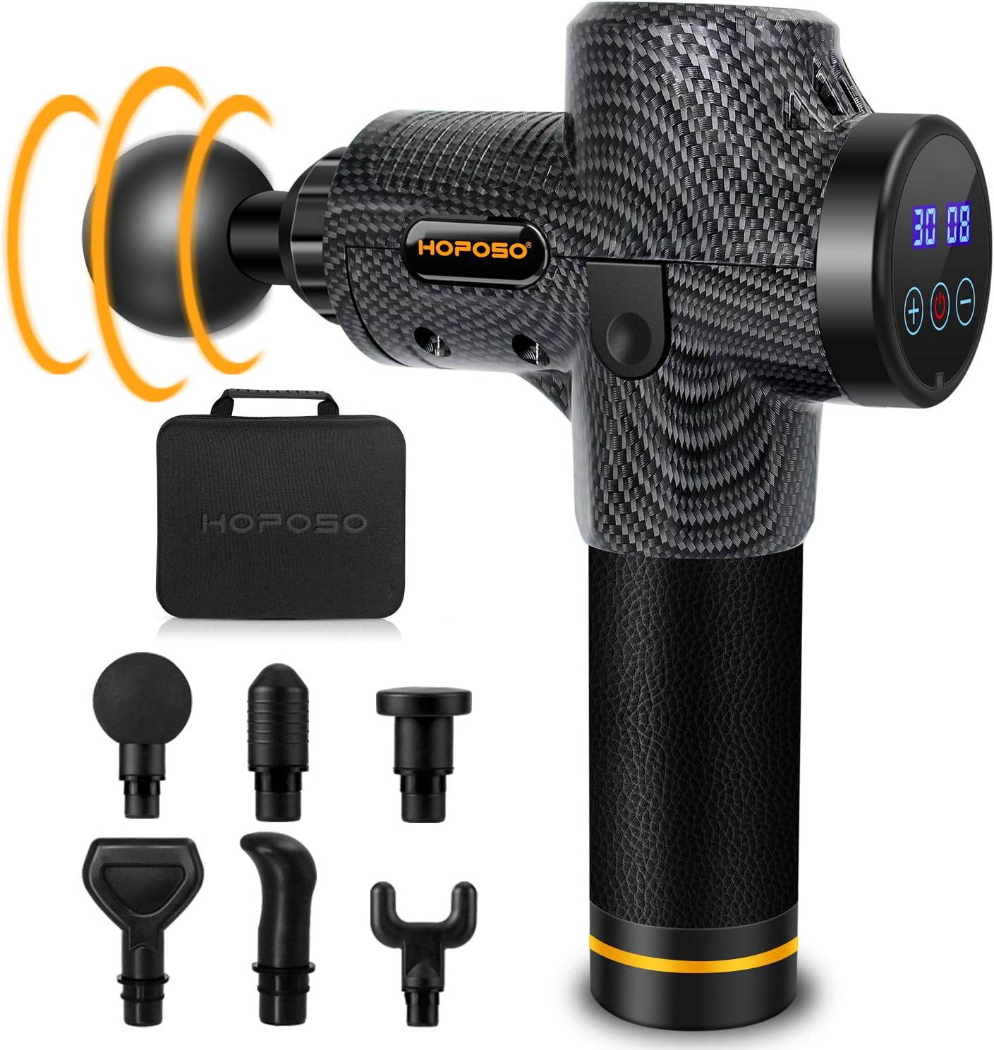 Massagepistole Massagegerät Elektrisches HOPOSO Massage Gun mit 30