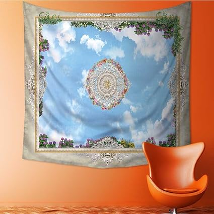 Amazon Com Muyindo Tapestry Mystic House Decor The Ceiling With
