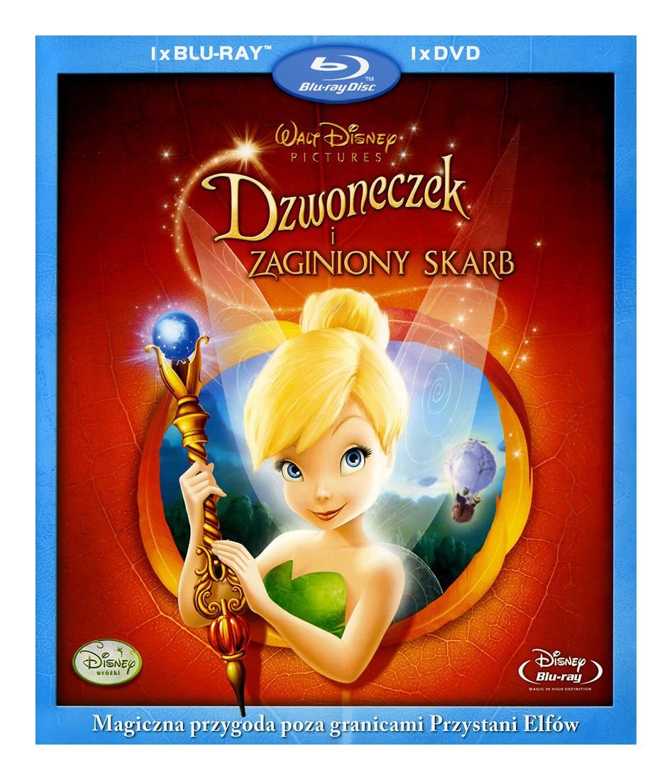 Amazon Com Tinker Bell And The Lost Treasure 2009 Blu Ray English Audio Movies Tv