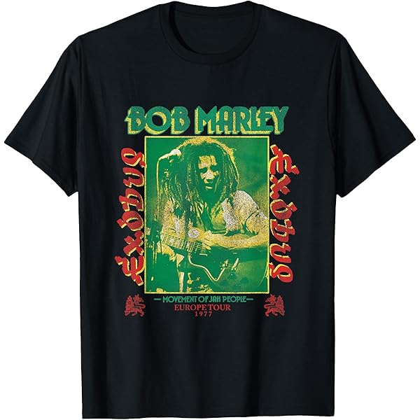 Amazon.com: Bob Marley BTRTW The Wailers Live T-Shirt Small