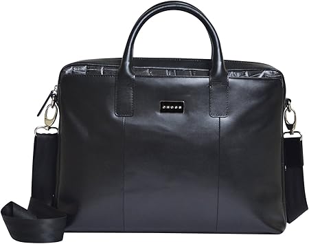 us luggage leather briefcase