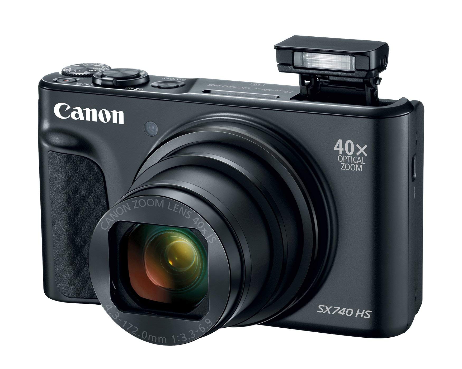 Canon PowerShot SX740 Digital Camera w/40x Optical Zoom & 3 Inch