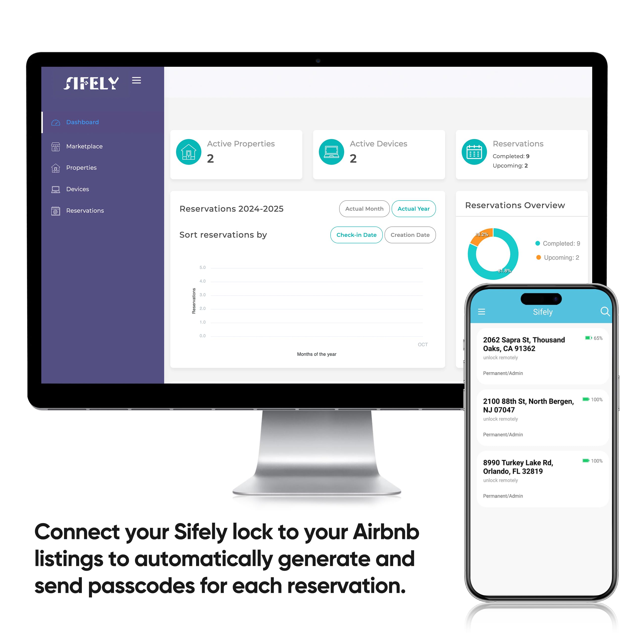 Fingerprint Smart Door Lock with Handle & Keypad – No More Lost Keys, Keyless Entry & Remote Access for Home, Kids, Airbnb & Rental Property, DIY Install, Alexa & Google Compatible - View 4