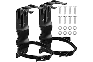 BNJZWJJ 2pcs Home Fire Extinguisher Mount Bracket, 5 LB Metal Truck Fire Extinguisher Mounting Bracket, Mini Extinguishers Mount Holder Kit for Vehicle and Home