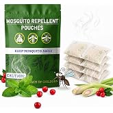 Mosquito Repellent Pouches Indoor Home Outdoor Patio, 60 Days Long-Lasting, Mosquito Repellent Bags for Yard, Garage, Bedroom, Non Toxic, Kid &amp; Pet Safe, Covers 120 sq ft, 8 Pack (8 Pack)