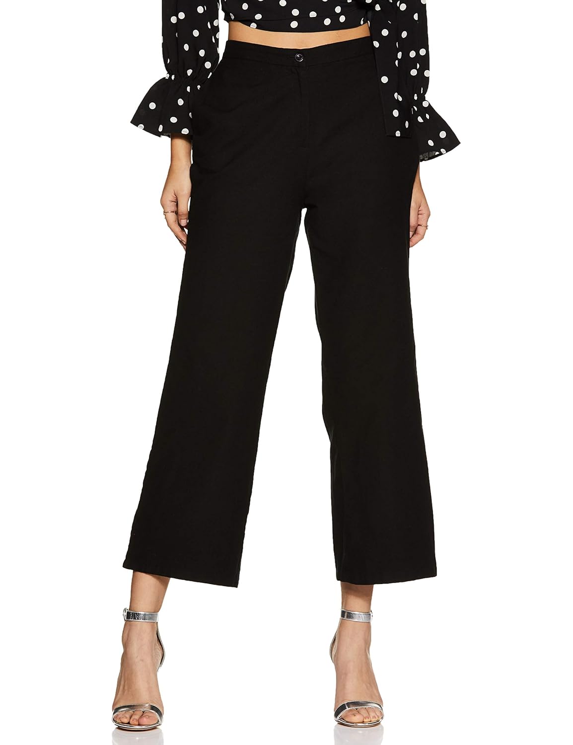 Buy AND Women's Flat Front Pants at Amazon.in