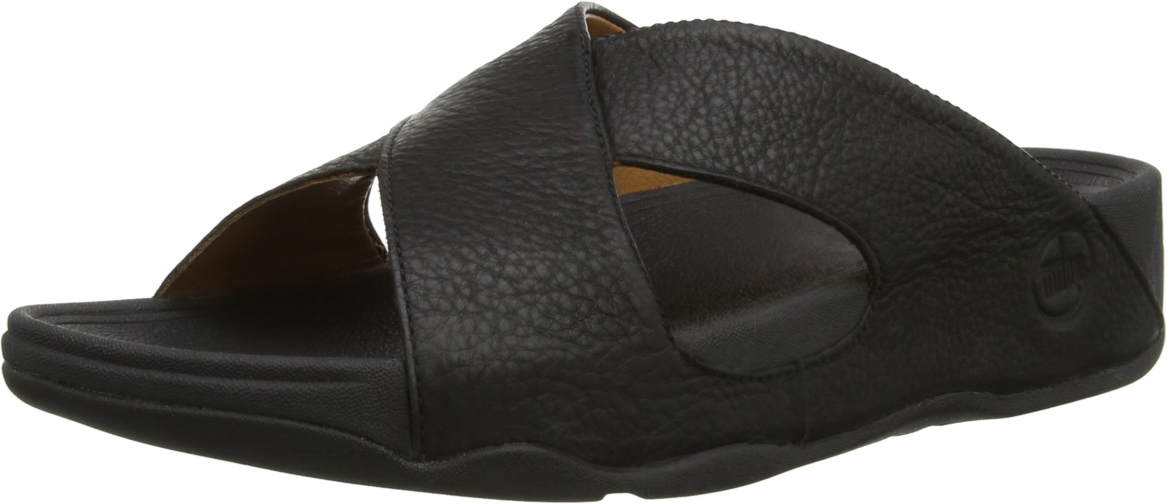 FitFlop Men's Xosa in Leather Slide Sandal