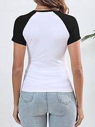 Abardsion Trendy Baby Tees for Women Y2K Shirts